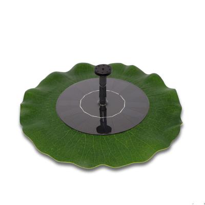 China High Quality Solar Automatic Water Fountain Lotus Leaf Image Landscape Parks Outdoor Water Fountains for sale