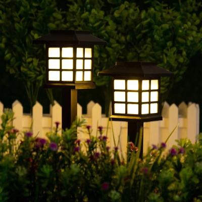 China Very Creative High Quality ABS Retro Garden Solar Outdoor Light Led Garden Light for sale