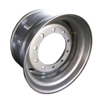 Κίνα Heavy Duty Truck Wheel 22.5x11.75 Truck And Bus Wheel High Quality Steel Rim προς πώληση