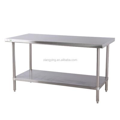 China Hotel Buffet Food Equipment 304 Salamander Console Stainless Steel Restaurant Working Table for sale