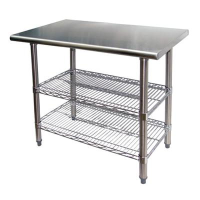 China Hotel/school/apartment/restaurant...NSF approval kitchen stainless steel work table/SS work bench, work table for commercial kitchen for sale