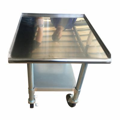 China Restaurant Hotel Cafe Hotel Club NSF Certified Stainless Steel Commercial Kitchen Equipment Rack With Heavy Duty Casters For Hotel Restaurant OEM ODM Accepted for sale