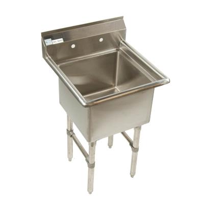 China Without Faucet Sri Lanka 2 Tub / Double Bowl Stainless Steel Commercial Kitchen Sink With Or Without Drainer for sale