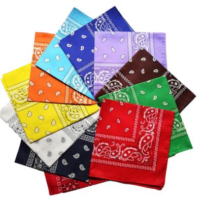 China Main Promotional Multi Function Wrapping Custom Bandanas Plain Print Dog Cotton OEM Customized Item Style Pattern Kids POSE Design Square for sale