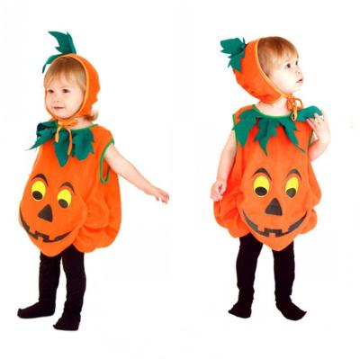 China Polyester Halloween Pumpkin Costumes For Baby for sale