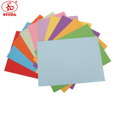 China Pulp anticurl copy paper 70g colored coated woodfree coloful offset paper made in china for sale