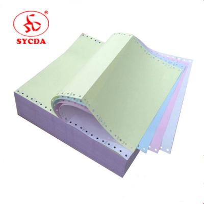 China Office Quality Custom Bank Continuous Printing Listing Paper for sale