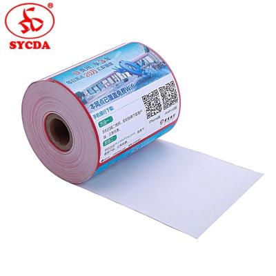 China High Quality POS /ATM Machine OEM Customized Preprinted Thermal Paper Rolls 57x40 With Cheap Price for sale