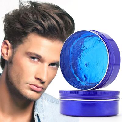 China Private Label Clay Natural Organic Long Lasting Strong Hold Professiona Organic Custom Hair Styling Hair Wax For Men for sale