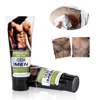 China Hair Removal Private Label Face Hair Removal Organic Herbal Depilatory Painless Permanent Cream Best For Men for sale