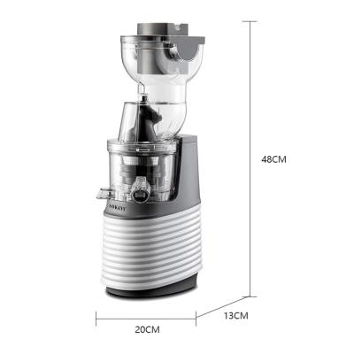 China Fully Automatic Multifunctional Slag Juice Separation Raw Machine Slow Uniform Heating Masticating Fruit Extractor Juicer Machine for sale