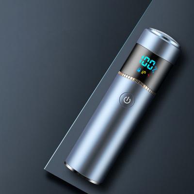 China Newer Single Blade Can Be Used As Power Bank Rechargeable Portable Mini Electric Razor for sale