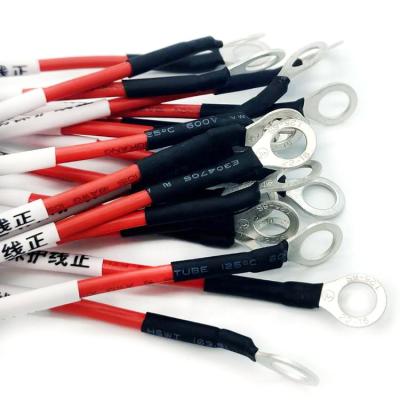 China Custom ring round spade flag shape terminal wiring cables harness for battery home appliance à venda