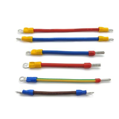 China Ring Terminal Ground Wire Cable Round Crimp Connectors Wiring Harness Assembly for sale