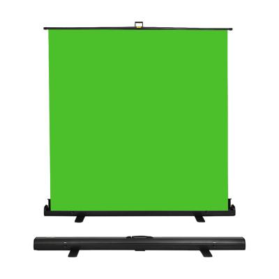 China SOLID COLOR Folding Ground Screen 170*200cm Portable Green Backdrop Screen Stand For Photography Studio for sale