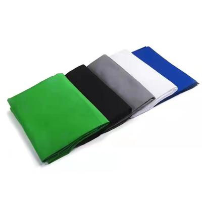 China SOLID COLOR 2*3m/6.5*9.8ft Photography Studio Green Chromakey Muslin Backdrop Cloth Background Screen For Photography Studio Shooting for sale