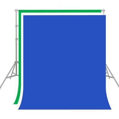 China 3*1m studio photography backdrop seamless fabric interlocked fabric muslin cotton polyester green backdrop screen for photo studio props for sale