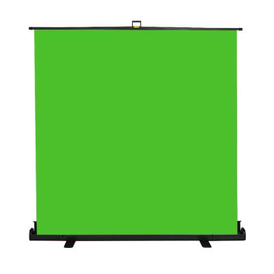 China Easy Carry Portable Adjustable Green Screen Backdrop Live Shooting Props Photo Background Stand Green Screen for Photography Video Studio for sale