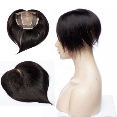 China Mono Handtied 15*15cm Silk Top With Low Integration Wig For Women for sale