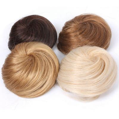 China High Quality S-noilite Drawstring Bun S-noilite Clip In Synthetic Hair Bun, Girls Hair Scrunchies Updo Straight Ponytail For Wedding for sale