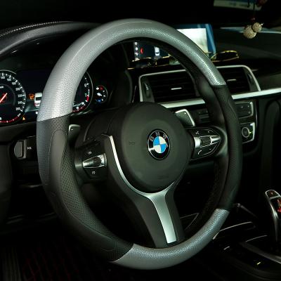 China Factory Direct Wholesale Car Wheel Cover Universal PU Car Steering Wheel Cover Sports Leather Universal Steering for sale