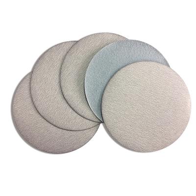 China 5 Inch 125mm 60 To 1000 Grit Hook Dry Grinding Sanding Discs And Loop Sandpaper For Polishing Round for sale