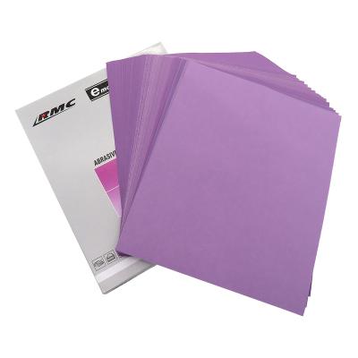 China 230*280mm Purple Aluminum Oxide Rectangle Sand Paper For Grinding 230*280mm for sale