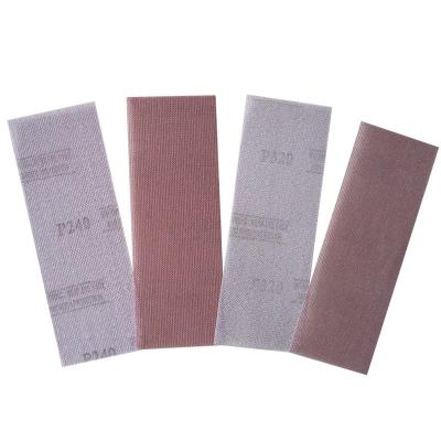 China 70x198mm Aluminum Oxide Screen Dust Proof Anti-Block Abrasive Sanding Sheets For Dry Grinding for sale