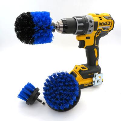 China Hot Selling Drill Brush Power Scrubber Cleaning Kit with Extended Long Attachment Kit for Grout Grout, Floor, Tub, Shower for sale