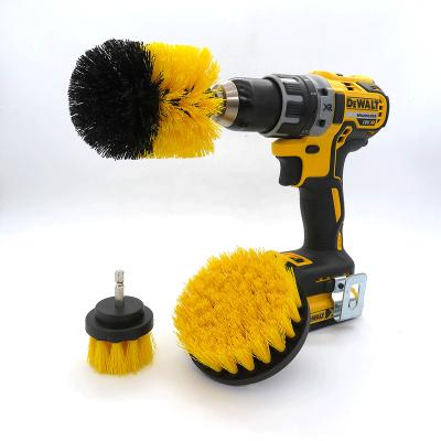 China Hot Selling Drill Brush Power Scrubber Bathroom Cleaning Drill Scrub Brush for Surfaces Tub, and Grout Power Scrubber Cleaning Kit for sale