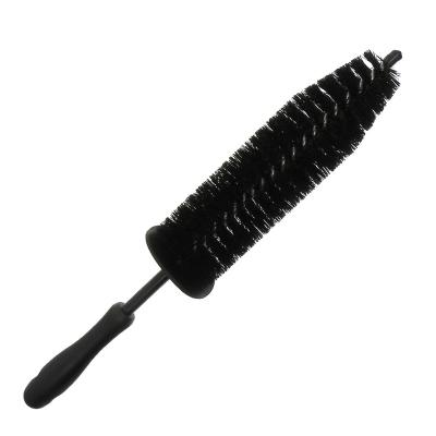 China Car Truck Engine Grill Wheel Wash Brush Tire 420*62mm Black Nylon Rim Cleaning Tool Car Accessories for sale