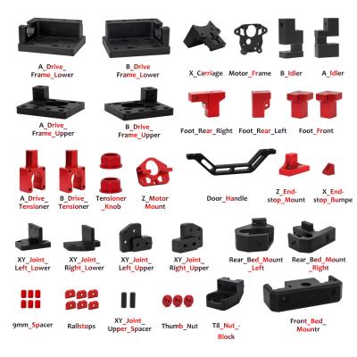 China The Voro Accessories 3D Printer Component 0.1 Metal Accessories Sets for sale