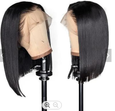 China Brazilian Straight Human Hair Lace Front Wigs 13*4 Lace Front HD Lace Frontal Wigs For Black Women for sale