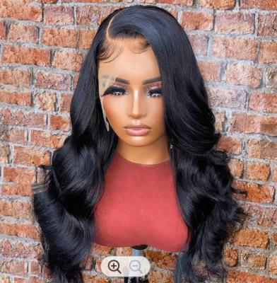 China Cheap 100% Straight 13*4 Lace Front Short Bob Human Hair Wigs For Black Women for sale