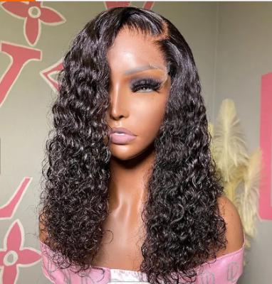 China Indian Remy Hair 100 Virgin Human Hair Straight Indian Lace Front Wigs 13*4 Lace Front Bob Wig for sale