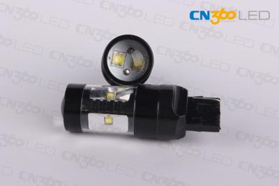 China T20S 7440 6 SMD Car Reverse Turning Tail White LED Backup Lights Lamp 6000K for sale