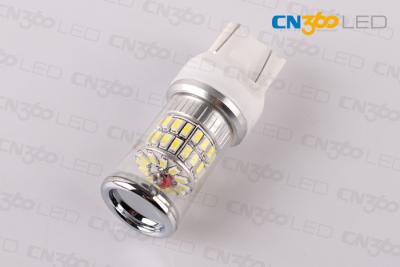 China diodo emissor de luz para 12V - 24 veículos da luz de freio do automóvel T20 7443 de 6000K 48PCS SMD 3014 da tensão à venda