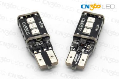 China Lámpara ligera sin error 9V - 24Volt del bulbo del coche del rojo 9 LED 2835 T10 Canbus en venta