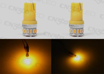 China Super Bright Amber 3014 18 SMD T10 LED Bulb For Parking Light 360 Degree for sale