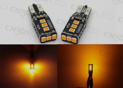 중국 9 SMD T10 LED 전구 LED 전구 168 W5w 호박색 팩 30000 시간 판매용