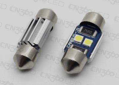 China luz de techo del adorno LED de 12-24V 2W 6500K 2PCS 3030SMD 31m m para los coches en venta