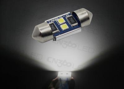 China 120 lectura ligera llevada auto blanca del bulbo C5W del adorno de los lúmenes 3030SMD 31m m en venta