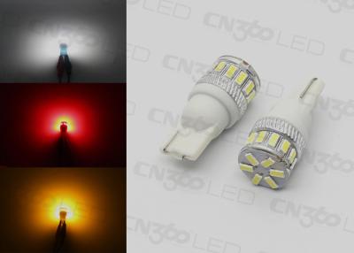 China Ampolas conduzidas brancas do parque de T10 18 W 3014 SMD 12 V - 24v para o veículo à venda