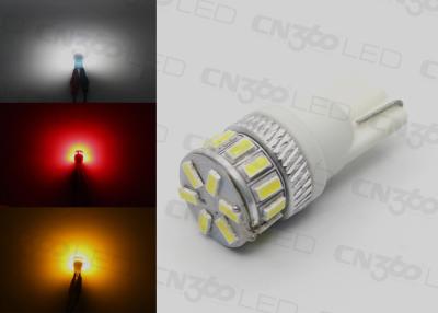 China SMD3014 18w White T10 12v Led Auto Bulbs For Parking Light for sale