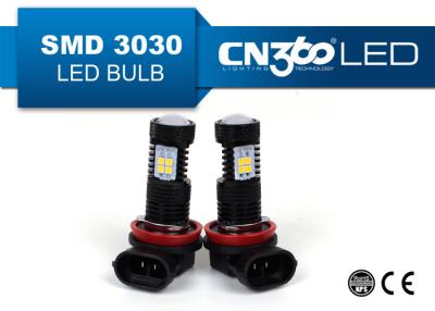 China 3030SMD Universal Brightest H11 Amber Led Fog Lights 950 Output Lumens for sale