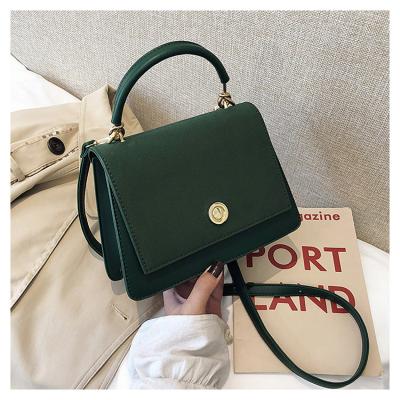 China Ladies Sling Bag PU Leather Women Handbags Daily Carry Single Shoulder Bag Small for sale