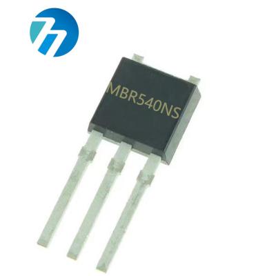 China Schottky Diode MBR540NS Standard Voltage: 40V CURRENT: 5A PACK: TO-251ACW Brand: MBR540NS Barrier Diode SBD Microwave Communication Circuit for sale