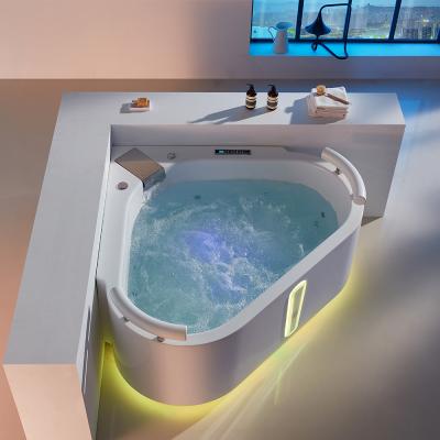 China New simple skirt bathtub for the hotel, romantic bubble bath, European-style smart massage bathtub for sale