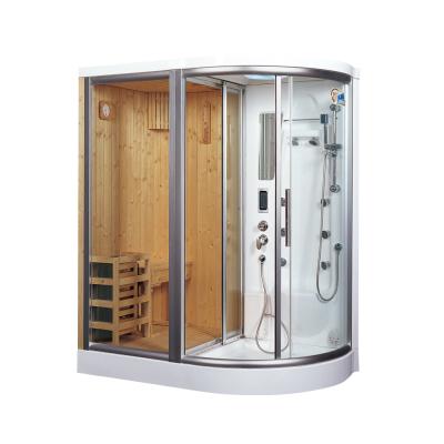 China With Transom Windows Combination Steam Sauna Room/Combined Steam Sauna Rooms/Herbal Steam Sauna Room In Turkey for sale