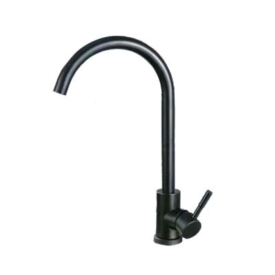 China Modern High End Low Pressure Bridge Kitchen Black Faucet for sale